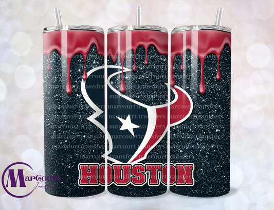 HOUSTON TEXANS DRIP-SKINNY UV DTF TRANSFER