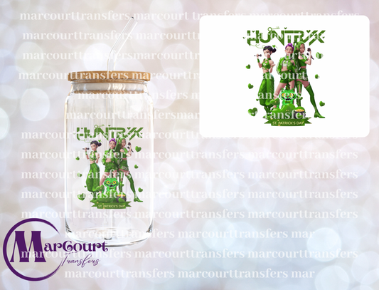 HUNTRIX ST PATRICKS DAY WITH DERPY-DECAL-UV DTF CUP WRAP