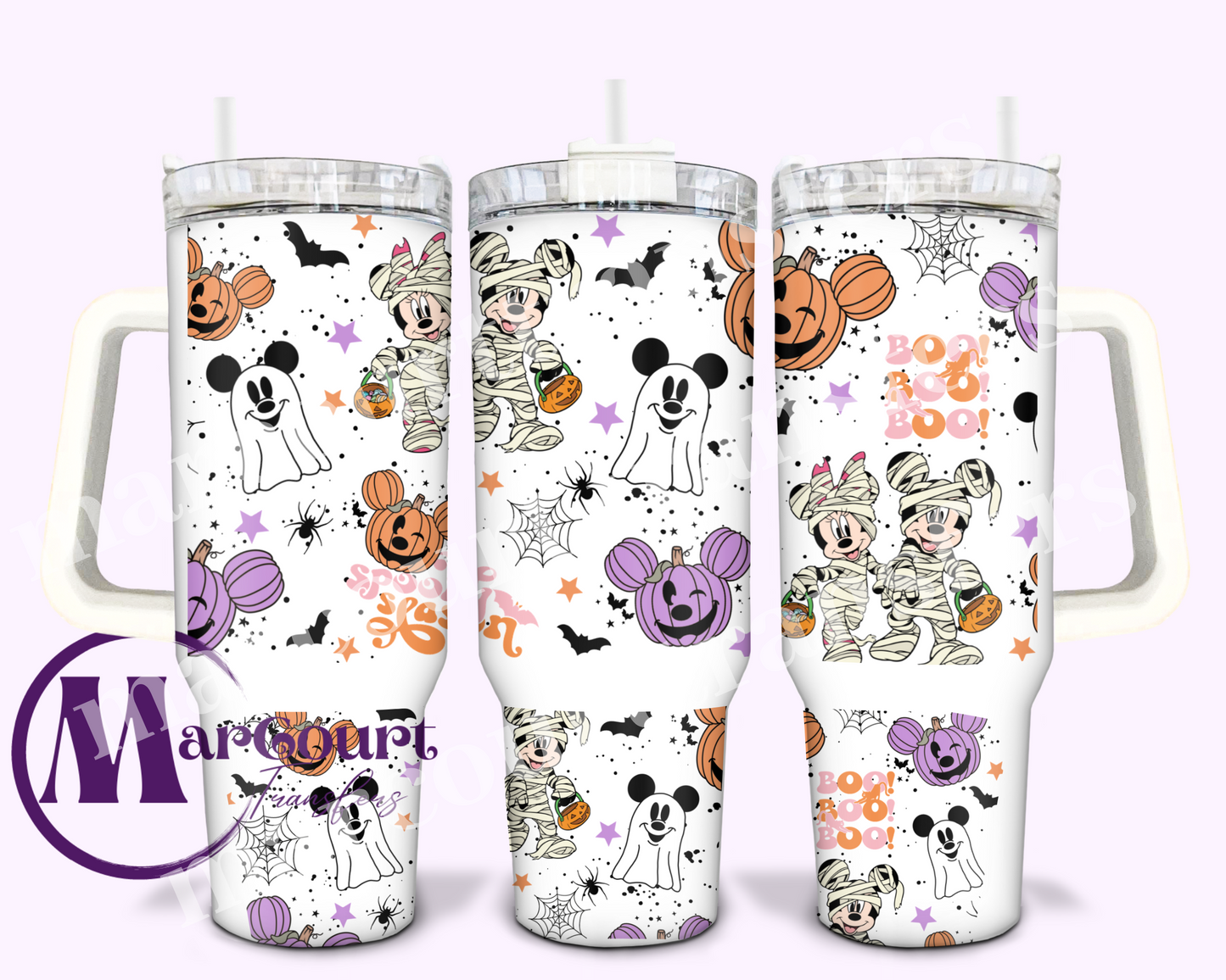 HALLOWEEN MAGIC SNACKS-40 0Z-UV DTF CUP WRAP