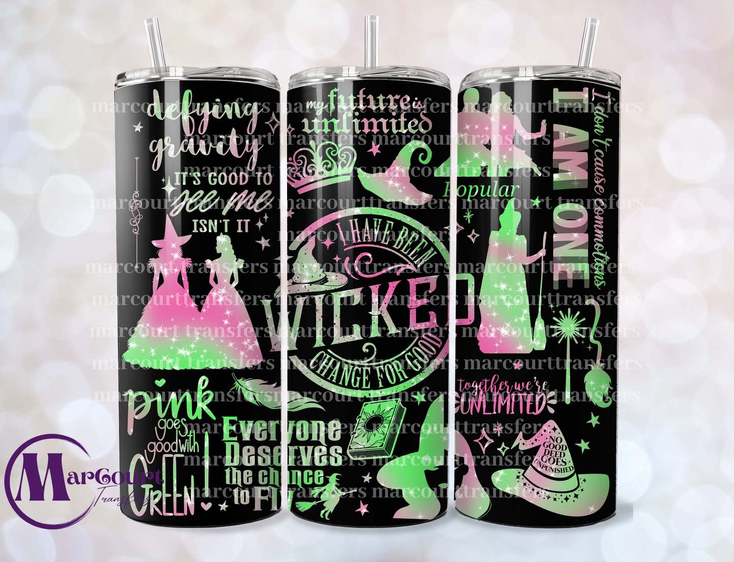 I HAVE BEEN WICKED-SKINNY TUMBLER TRANSFER