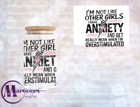 I'M NOT LIKE OTHER GIRLS-DECAL-UV DTF CUP WRAP