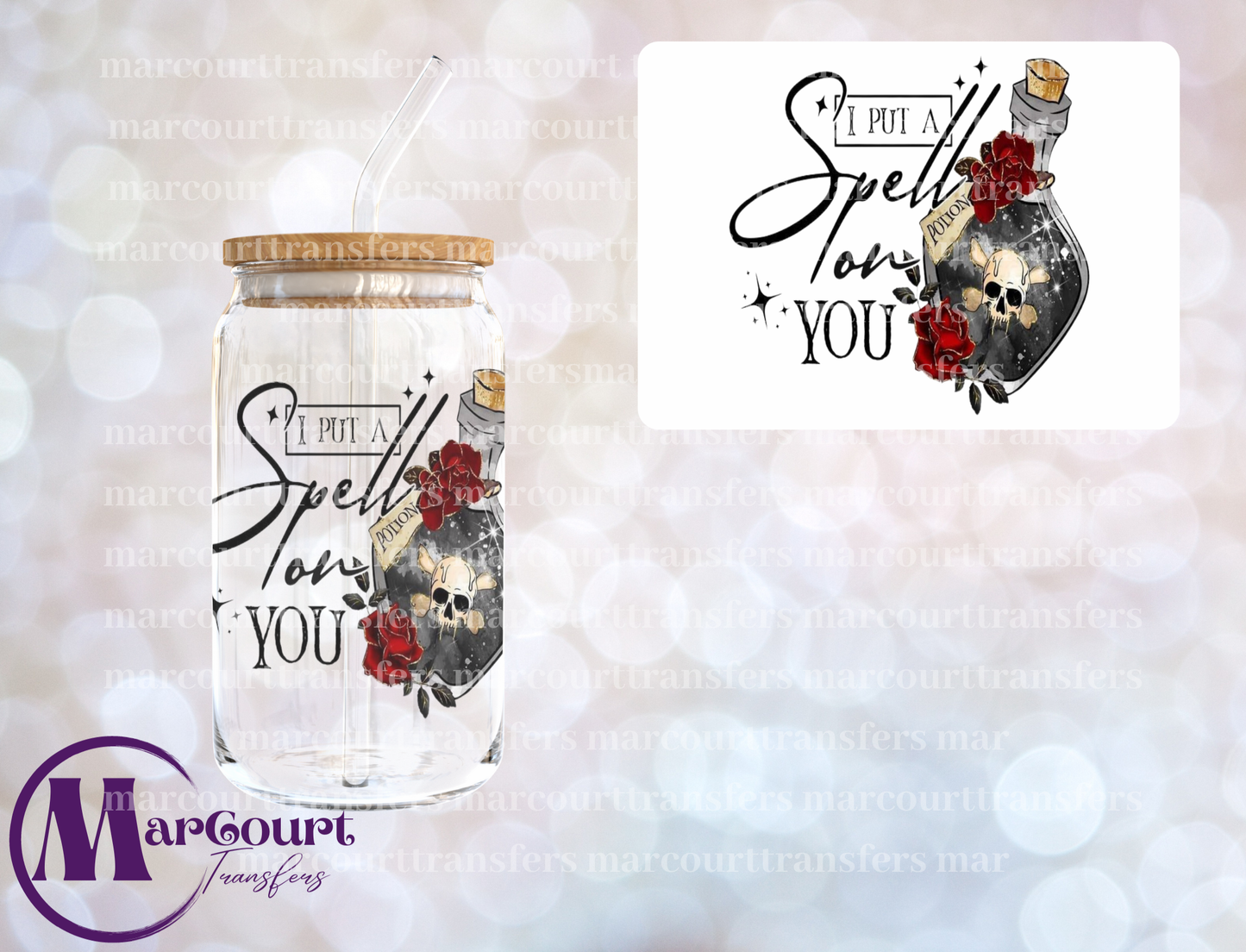 I PUT A SPELL ON YOU-DECAL-UV DTF CUP WRAP