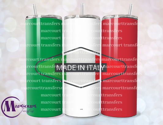 ITALY MADE IN ITALY 20-SKINNY TUMBLER TRANSFER