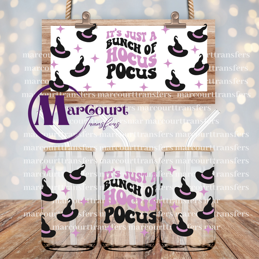 ITS JUST A BUNCH OF HOCUS POCUS-16 0Z-UV DTF CUP WRAP