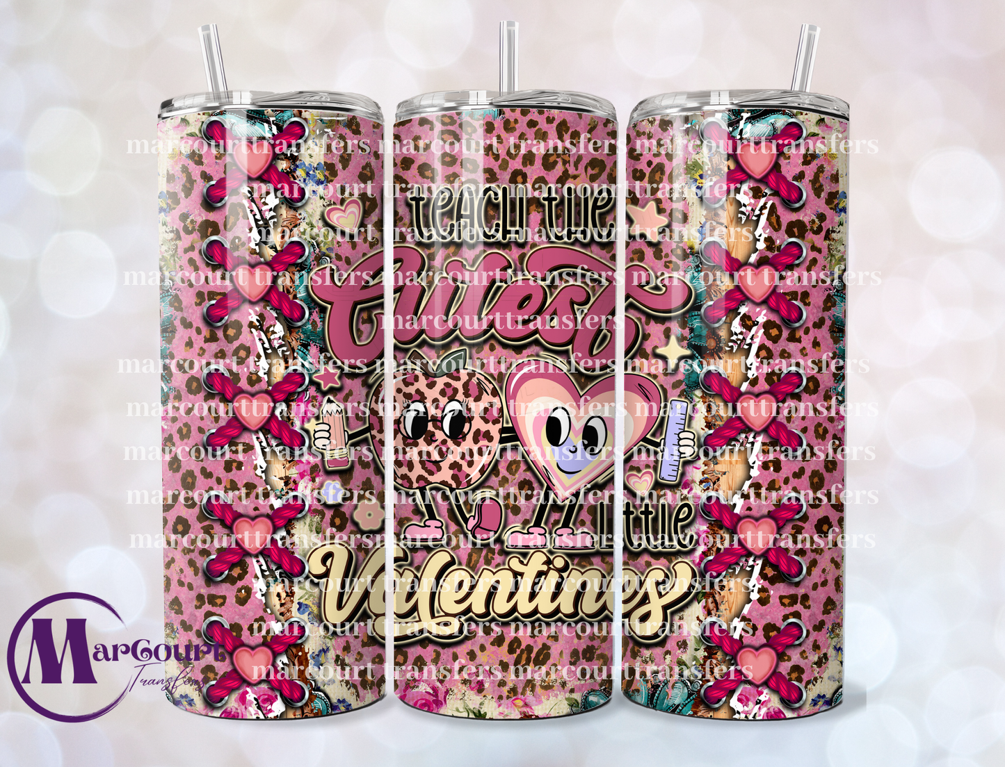 I TEACH THE CUTEST VALENTINES-20 OZ-UV DTF CUP WRAP
