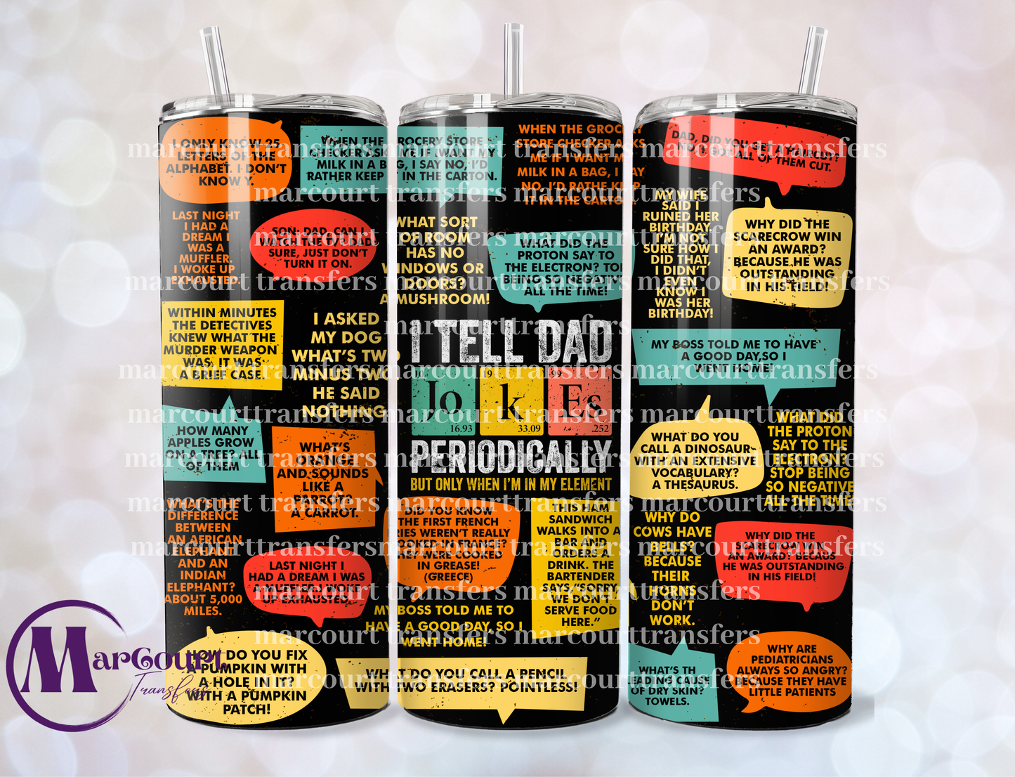 I TELL DAD JOKES-20 OZ-UV DTF CUP WRAP