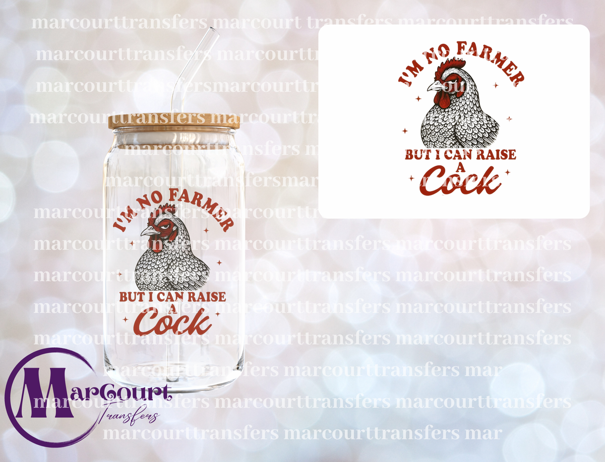 I'M NO FARMER-DECAL-UV DTF CUP WRAP