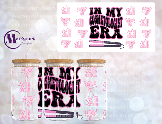 IN MY COSMETOLOGIST ERA-16 0Z-UV DTF CUP WRAP