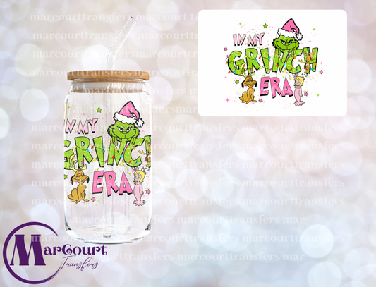 IN MY GRINCH ERA GLITTER-UV DTF CUP WRAP