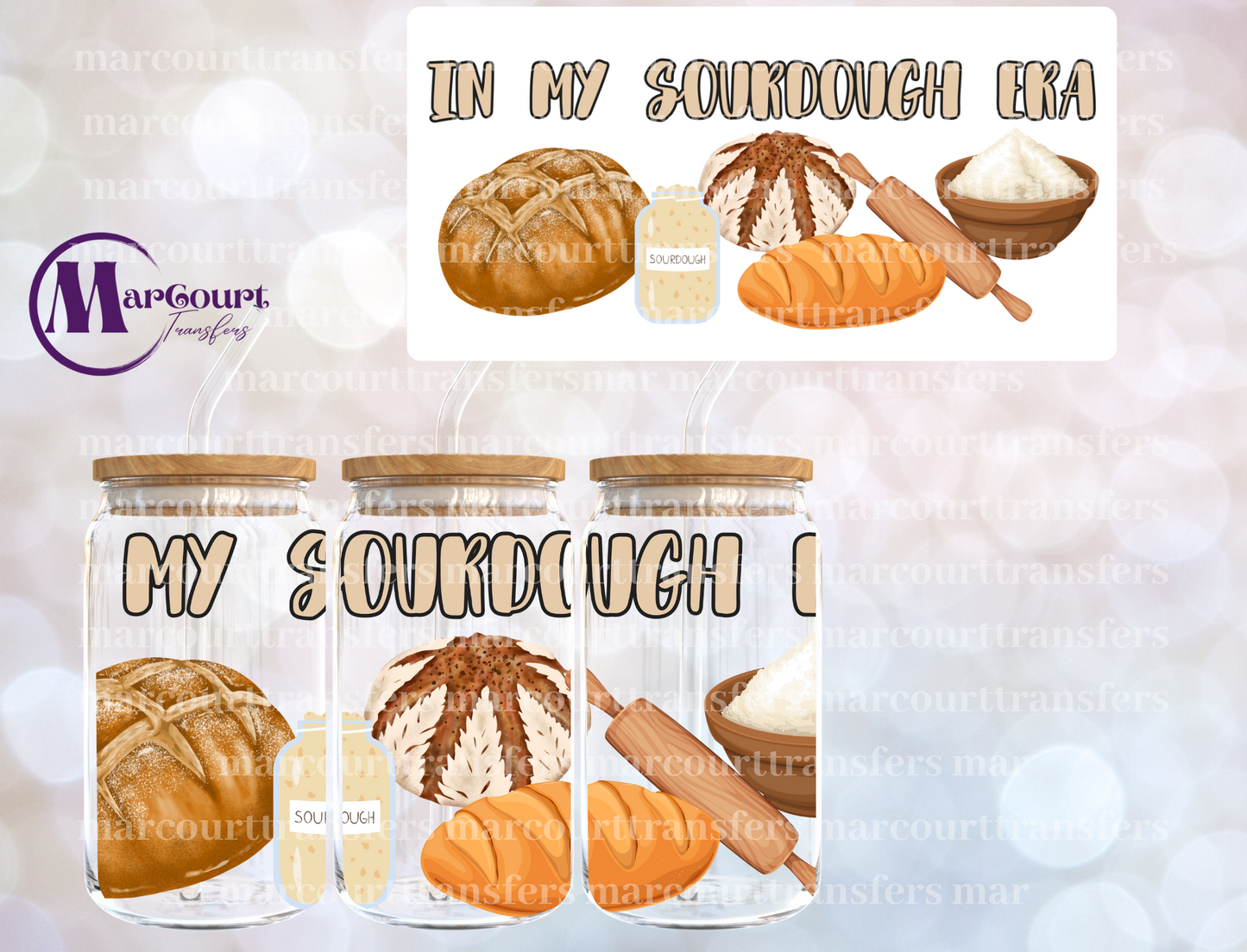 IN MY SOURDOUGH ERA-16 0Z-UV DTF CUP WRAP