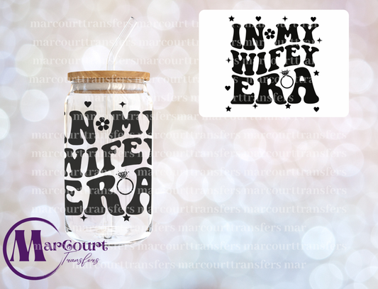 IN MY WIFEY ERA-DECAL-UV DTF CUP WRAP