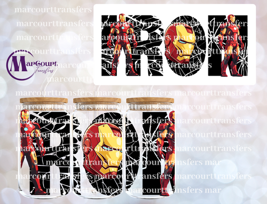 IRONMAN-16 0Z-UV DTF CUP WRAP
