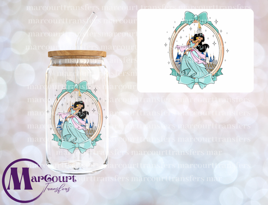 JASMINE MIRROR -DECAL-UV DTF CUP WRAP