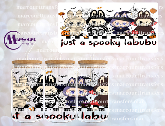 JUST A SPOOKY LABUBU-16 0Z-UV DTF CUP WRAP