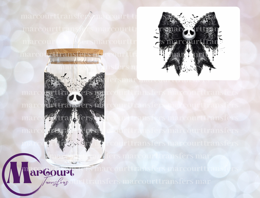 JACK BLACK BOW-DECAL-UV DTF CUP WRAP