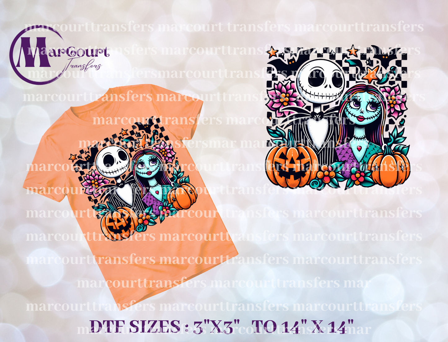 DTF-JACK AND SALLY HALLOWEEN