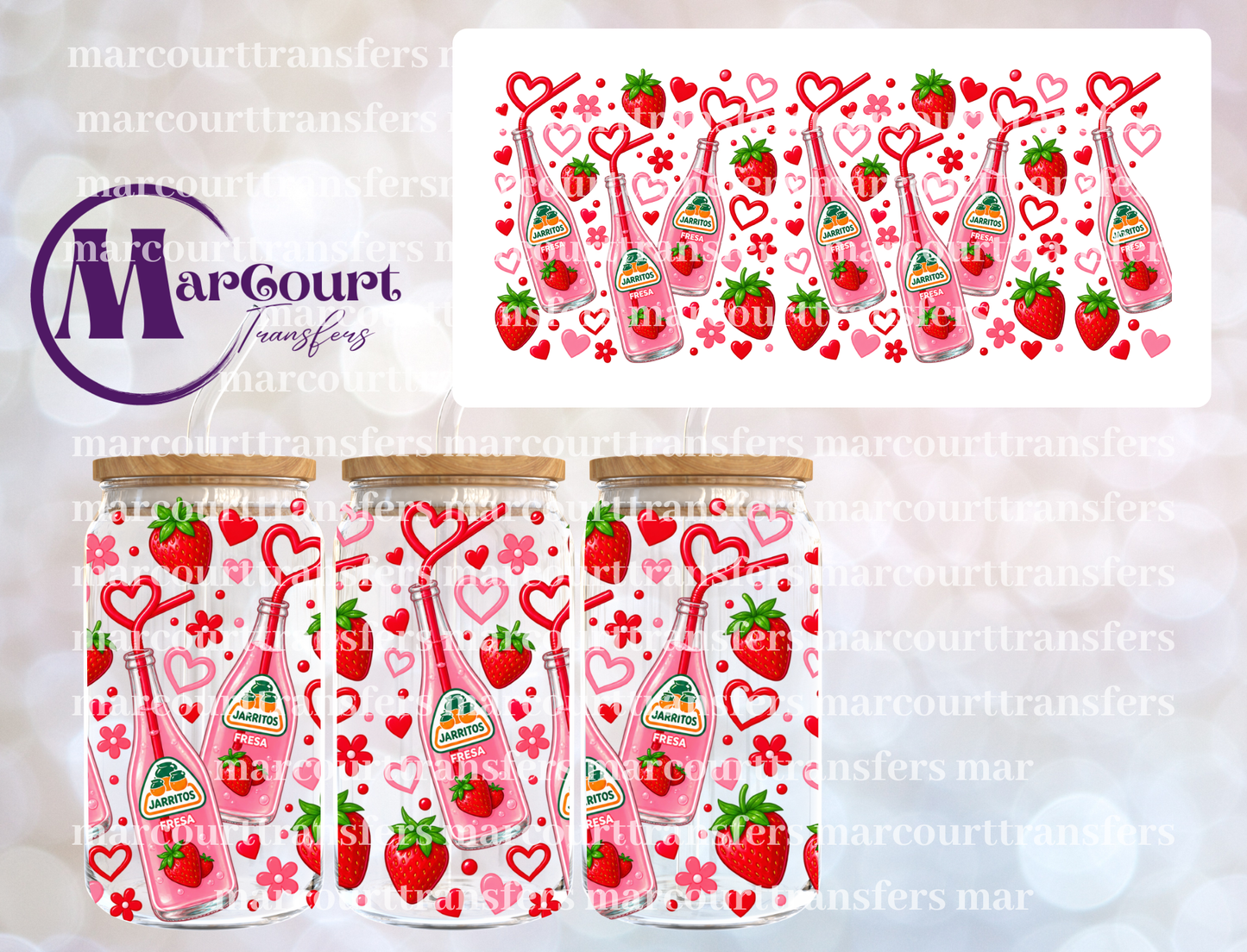 JARRITOS FRESCA-16 0Z-UV DTF CUP WRAP