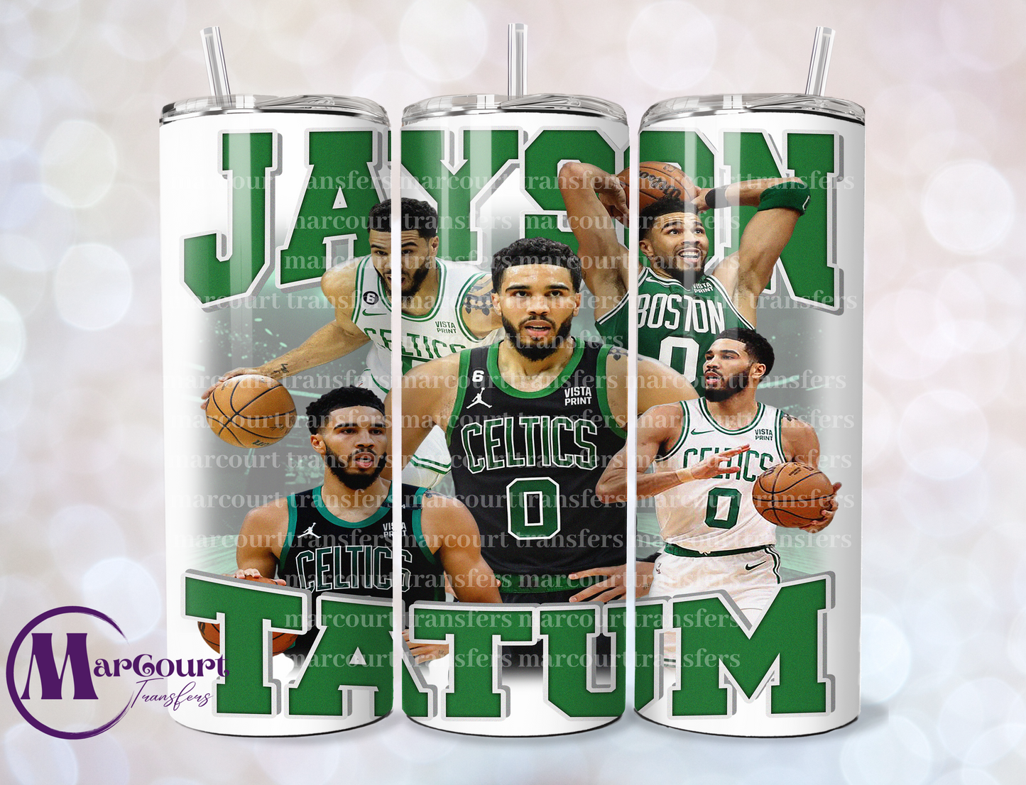 JAYSON TATUM-SKINNY TUMBLER TRANSFER