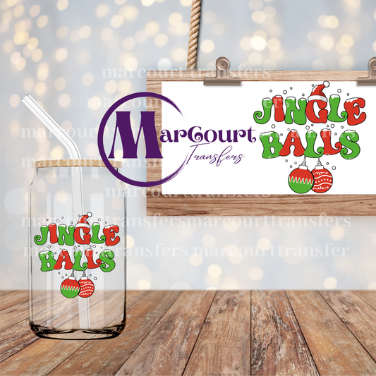 JINGLE BALLS-DECAL-UV DTF CUP WRAP