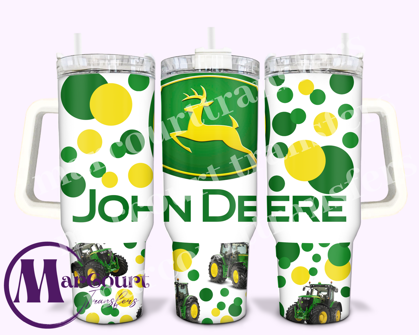 JOHN DEERE-40 0Z-UV DTF CUP WRAP