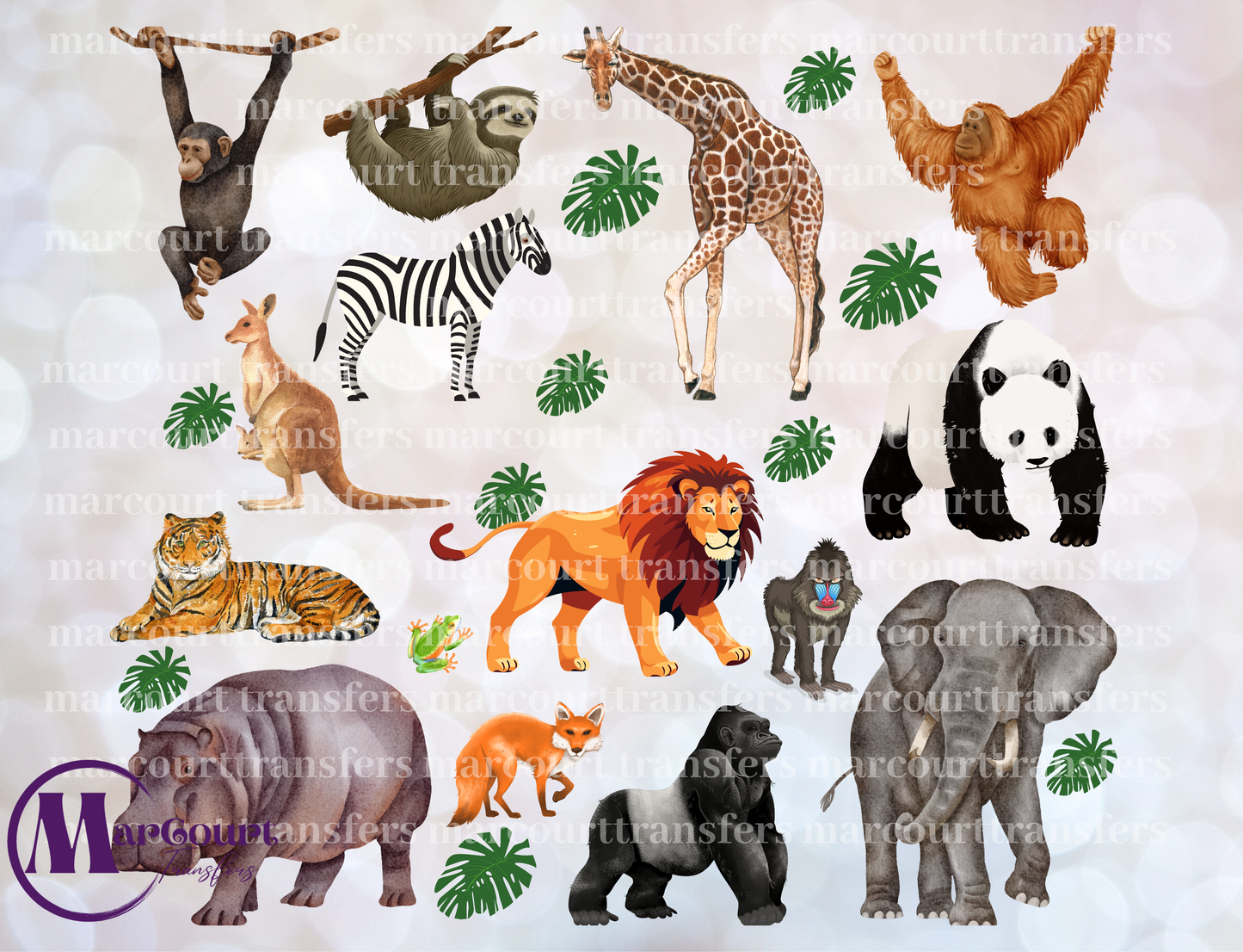 JUNGLE ANIMAL ELEMENTS