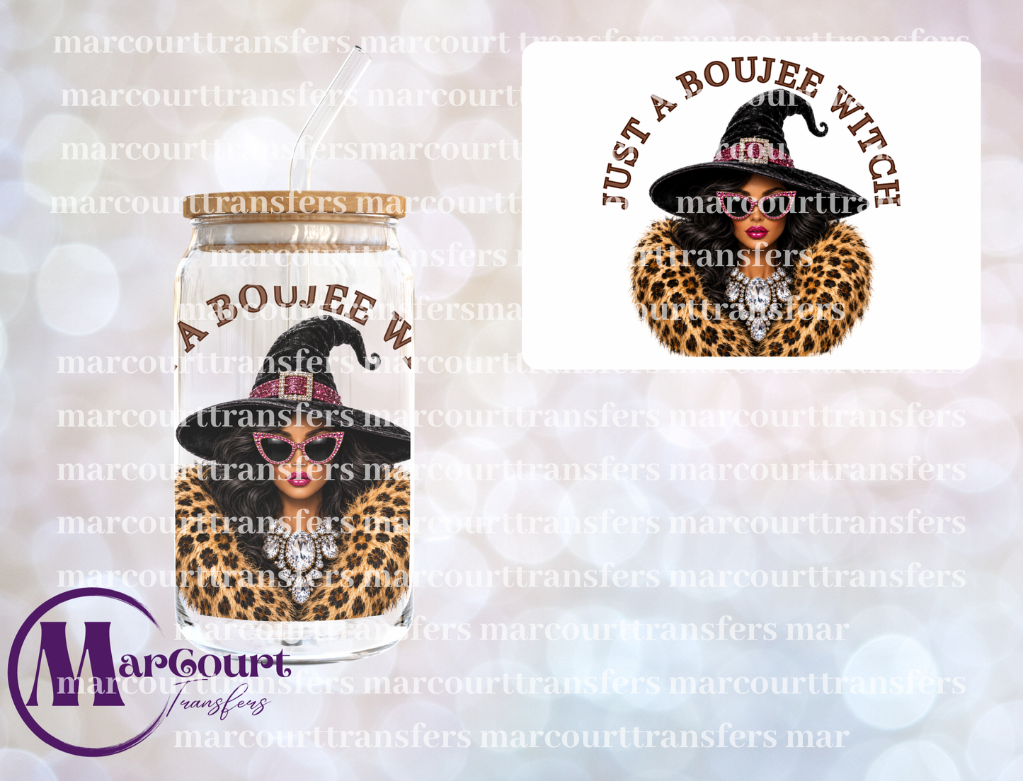 JUST A BOUJEE WITCH-UV DTF CUP WRAP