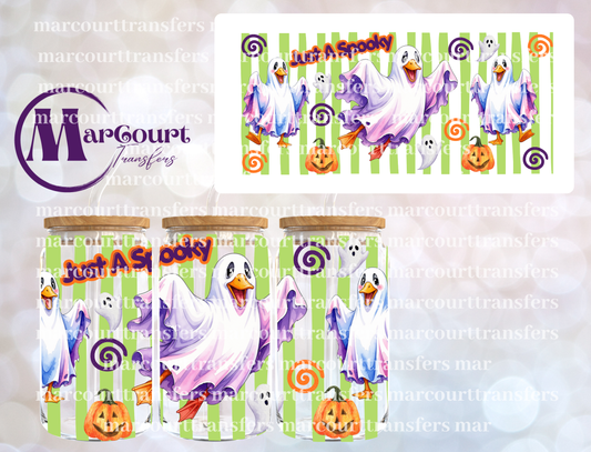 JUST A SPOOKY GOOSE-16 0Z-UV DTF CUP WRAP