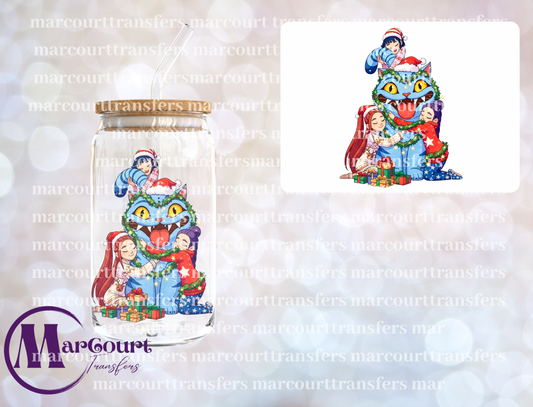K POP CHRISTMAS DERPY-DECAL-UV DTF CUP WRAP