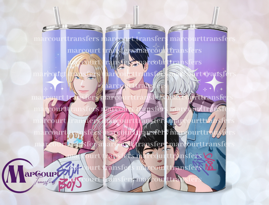 K POP DEMON HUNTERS 5-20-SKINNY TUMBLER TRANSFER