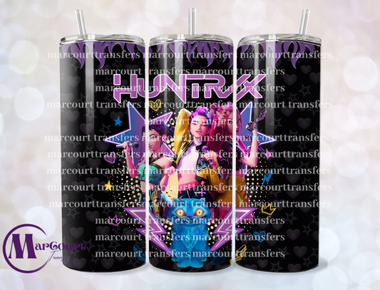 K POP DEMON HUNTERS 8-20-SKINNY TUMBLER TRANSFER