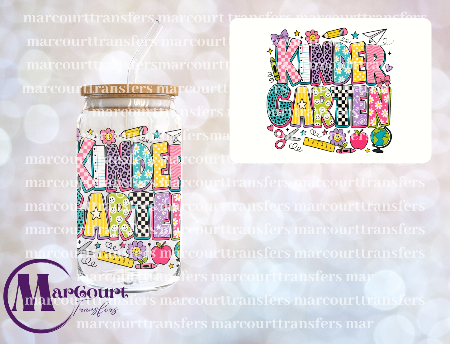 KINDERGARTEN-UV DTF CUP WRAP