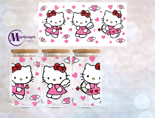 KITTY CUPID-16 0Z-UV DTF CUP WRAP