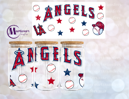 LA ANGELS-16 0Z-UV DTF CUP WRAP