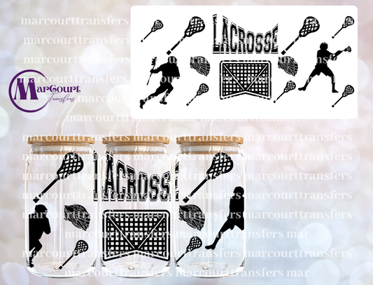 LACROSSE-16 0Z-UV DTF CUP WRAP
