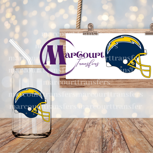 LOS ANGELES CHARGERS DECAL-UV DTF CUP WRAP