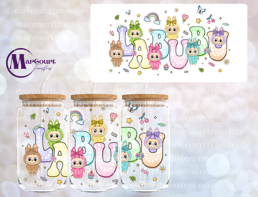 LABUBU-16 0Z-UV DTF CUP WRAP