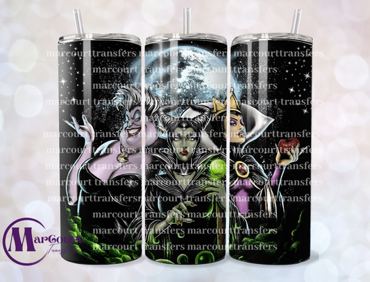 LADY VILLAINS #3-SKINNY TUMBLER TRANSFER