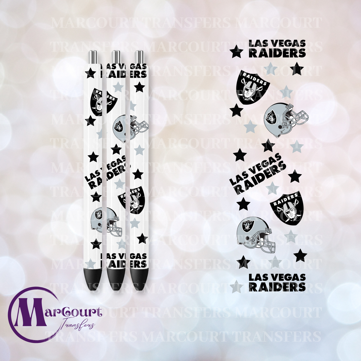 LAS VEGAS RAIDERS PEN- UV PEN WRAP