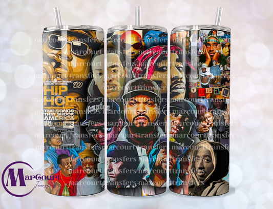 LEGENDS OF RAP 20-SKINNY TUMBLER TRANSFER