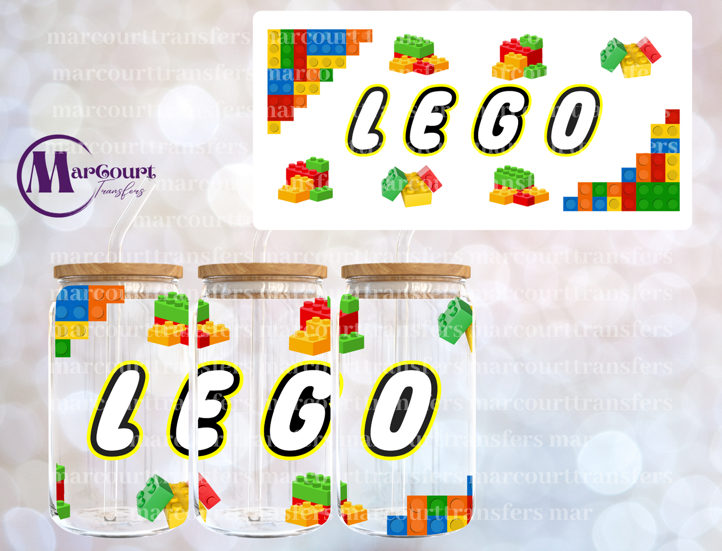 LEGO-16 0Z-UV DTF CUP WRAP