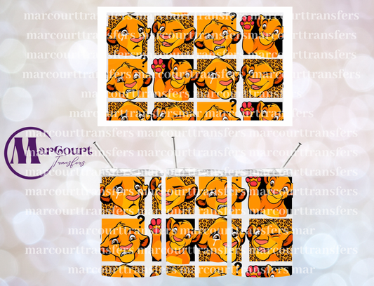 LION KING-12 OZ TUMBLER SUBLIMATION