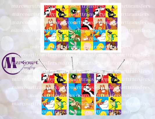 LOONEY TUNES #1-12 OZ TUMBLER SUBLIMATION
