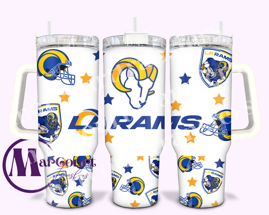 LOS ANGELES RAMS-40 0Z-UV DTF CUP WRAP