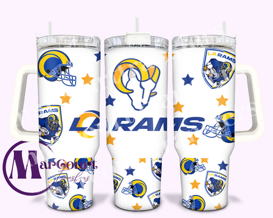 LOS ANGELES RAMS-40 OZ-UV DTF CUP WRAP