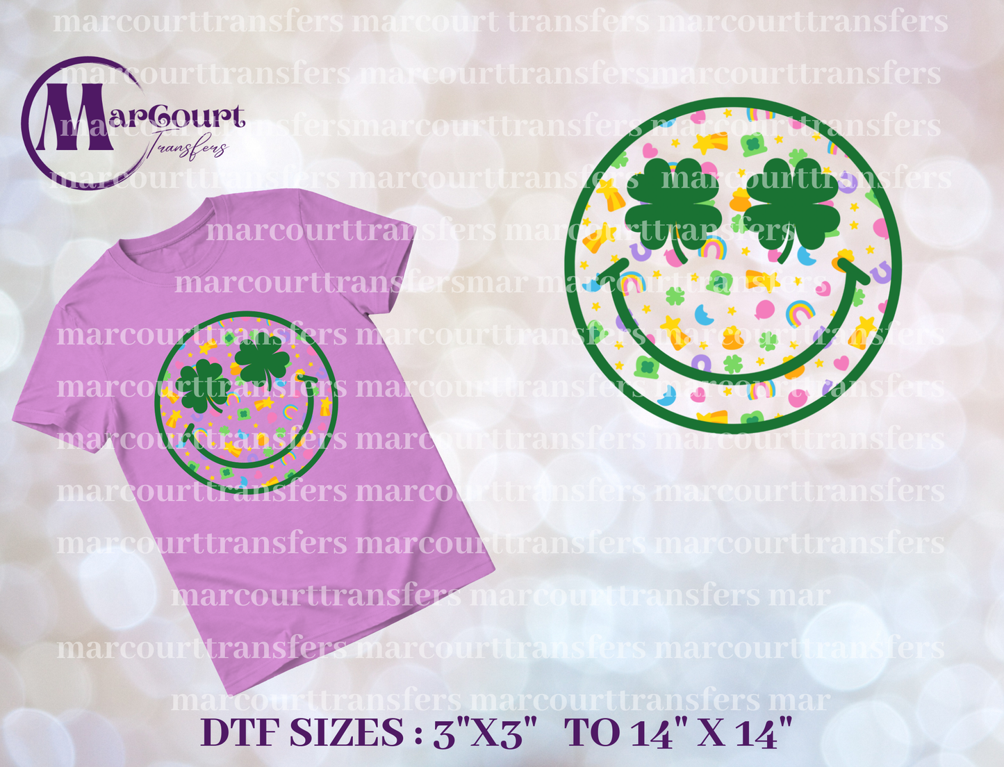 DTF-LUCKY CHARM SMILEY FACE