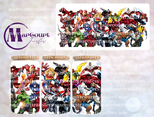 MARVEL-16 0Z-UV DTF CUP WRAP