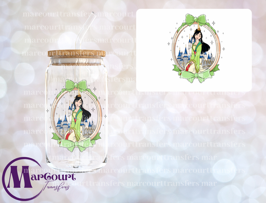 MULAN MIRROR -DECAL-UV DTF CUP WRAP