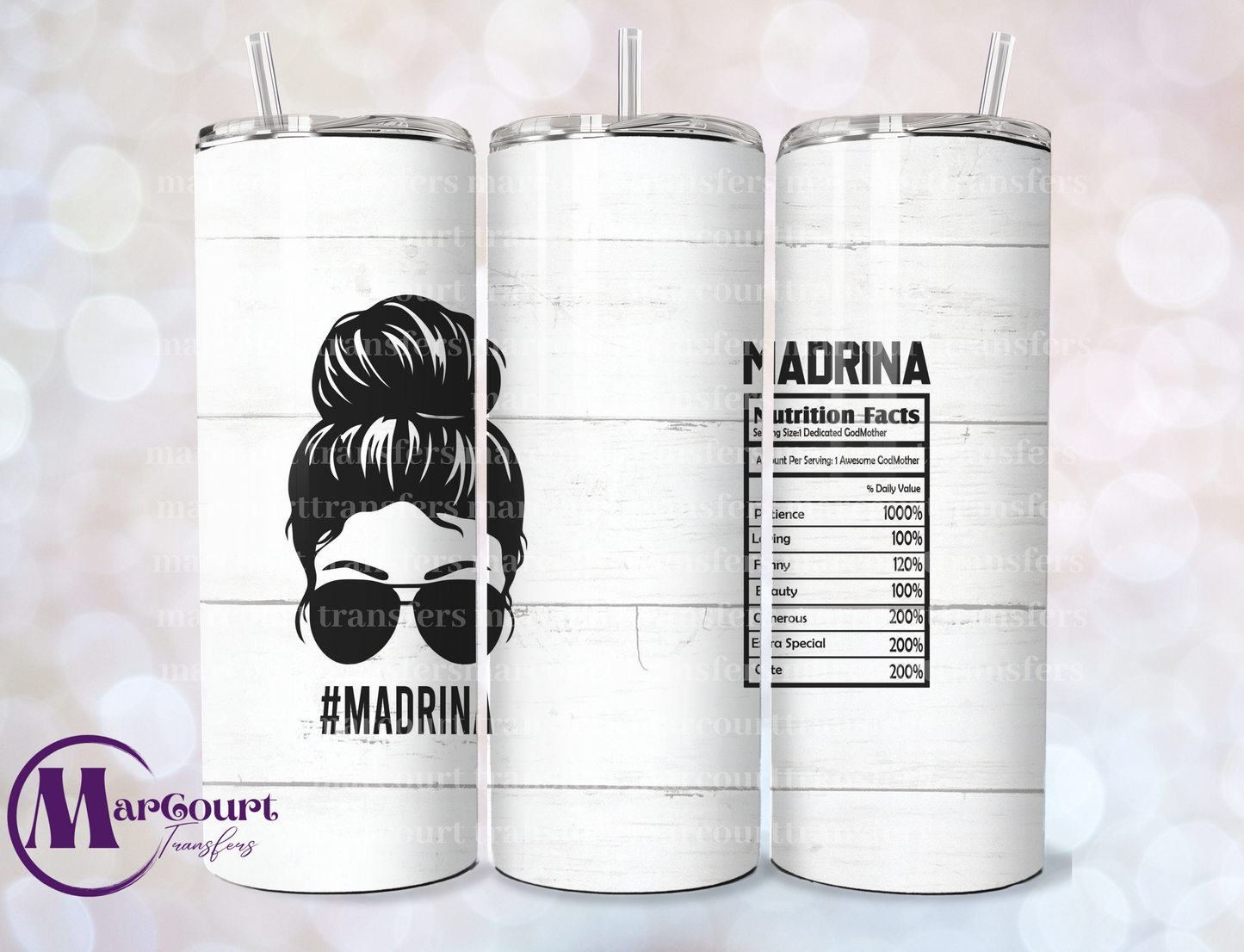 MADRINA-SKINNY TUMBLER TRANSFER