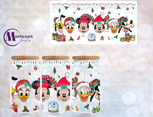 MAGIC CHRISTMAS-16 0Z-UV DTF CUP WRAP
