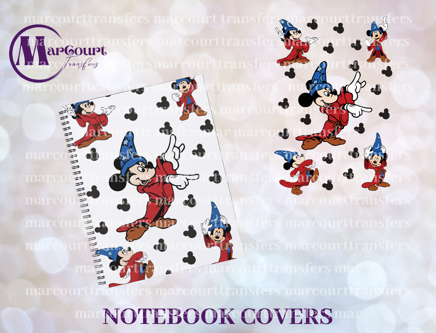 NOTEBOOK COVER-A5-MAGIC MOUSE